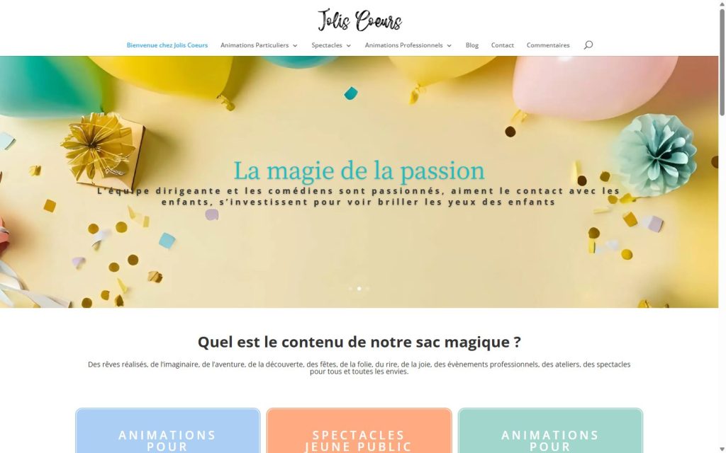 Référencement naturel et campagne Google Ads joliscoeurs.fr